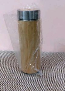 Bamboo Stainless Steel  Flask Water Bottle