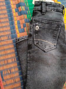 Stylish Grey Denim Jeans