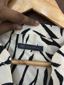 MARKS &amp; SPENCERS Zebra Print Co-ord Set