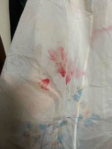 Chic Floral Print Ethnic Skirt