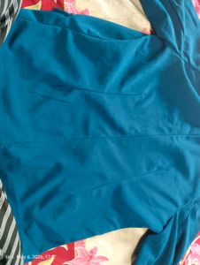Teal Open Front Blazer