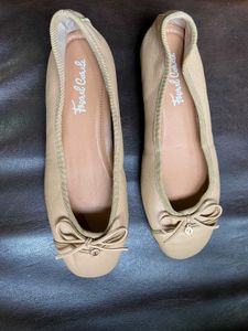 Women's Beige Ballet Flats