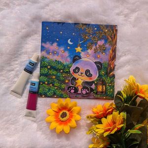 Mini Panda Cute Painting