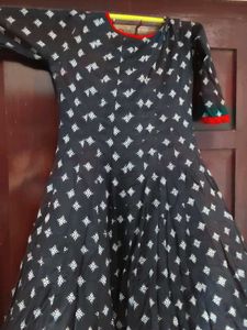 Black Anarkali Gown with jacket