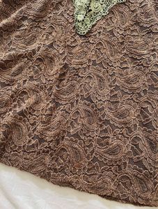 Lace Detailed Long Sleeve Top