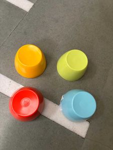 🆕Colorful Set of 4 Bowls