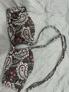 Stylish Paisley Print Bikini Top