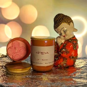 SRIDA T-Rose Soy Wax Candle