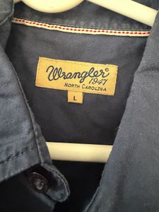 Wrangler Blue Casual Shirt