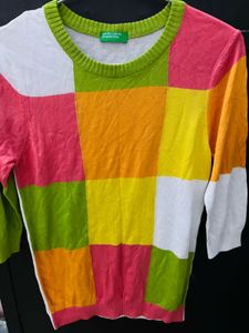 United Colors of Benetton Colorblock Sweater