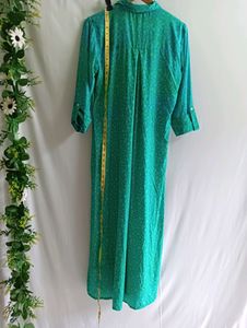 Collar Neck Full Length Kurti