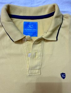 Men's Yellow Polo T-Shirt