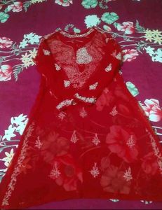Elegant floral Kurta Set