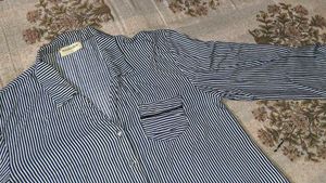 Striped Button-Up Shirt