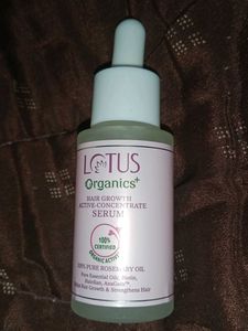 Lotus Organic+ HairGrowth Active Concentrate Serum