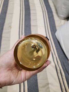Amber Glass Tumbler with Straw