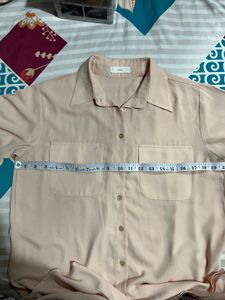 Double J Pink Georgette Shirt