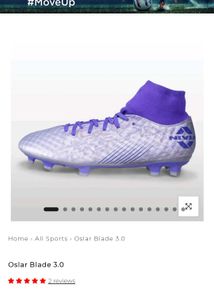 Size "6" NIVIA Oslar Blade 3.0 Football Studs