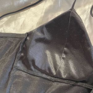 Satin V-Neck Cami Top