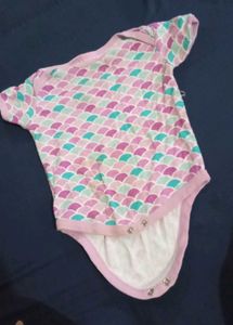 Cute Patterned Baby Bodysuit
