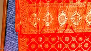 Red &amp; Gold Patterned lehnga