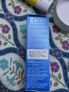 Z Block Zinc Sunscreen SPF 50+