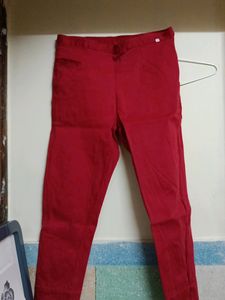Black And Red Pant