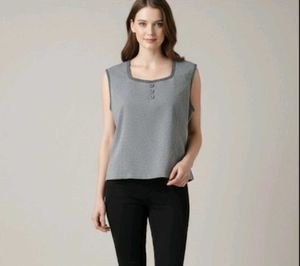 Elegant Grey Cotton Kurta