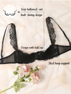 Sexy Black Lace Bra