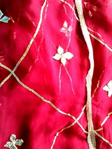 mehrun gota Patti saree