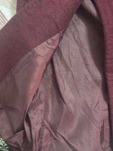 Stylish Maroon Coat
