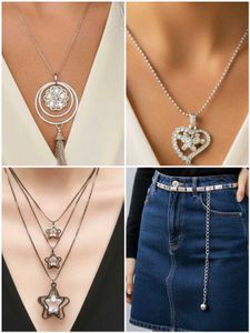 3 chain with pendant & Belt 💓💫