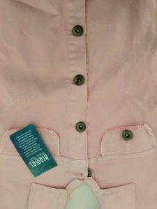 Pink Denim Jacket