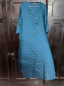 Teal Blue Kurta