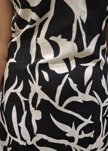 Black &amp; White Printed Kurta Set