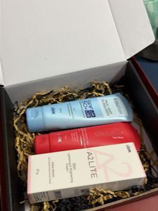 Skincare Set: Sunscreen, Face Wash, Cream