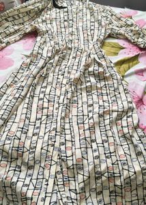 Stylish Printed Midi Dress