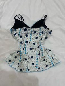 Boho Dot Print Camisole Top
