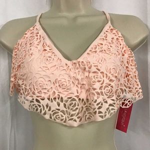 Peach Bikini Top 32CD...condition good