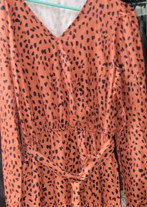 Chic Leopard Print Maxi Dress