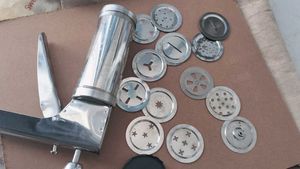 Vintage Cookie Press Maker for chakli, shev ,papad
