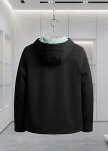Stylish Black Hooded Jacket