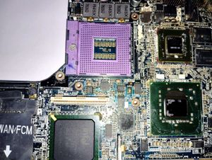 FAULTY Motherboard Dell D630 Laptop NO CPU