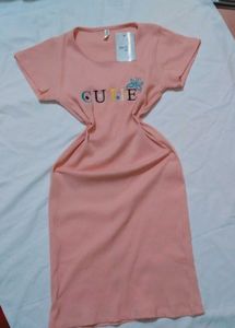 Baby Winter Pink Aline Dress ✨