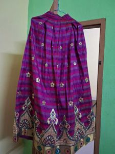 Pattu pavada set