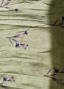 fix rate Light Green Floral Kurta Set