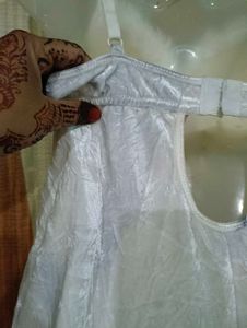 Cute White Teddy Lingerie Nightie