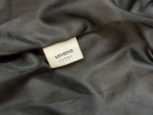 Black Faux Leather Bomber Jacket