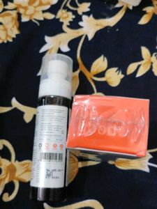 Plum Mandarin &amp; Vitamin C Moisturizer and toner