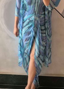 sea dress with jacket
